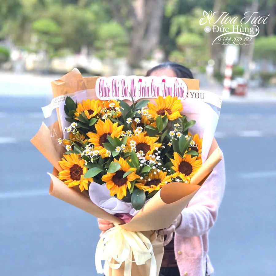 Bó Hướng Dương Tặng Sinh Nhật